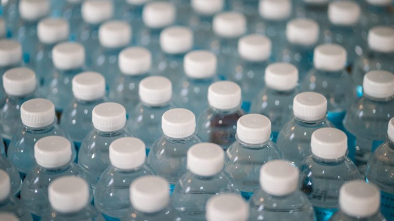 Avoid plastic going into landfill - reuse water bottles