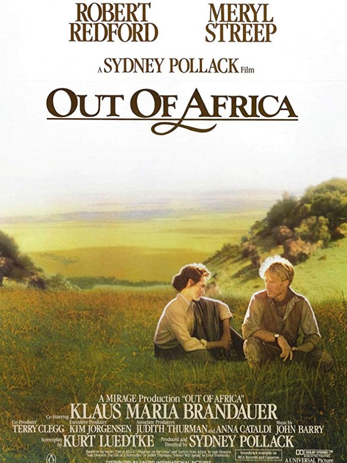 Out of Africa movie poster