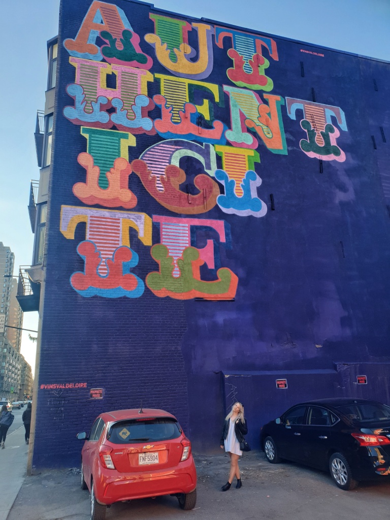 Street art in downtown Montreal